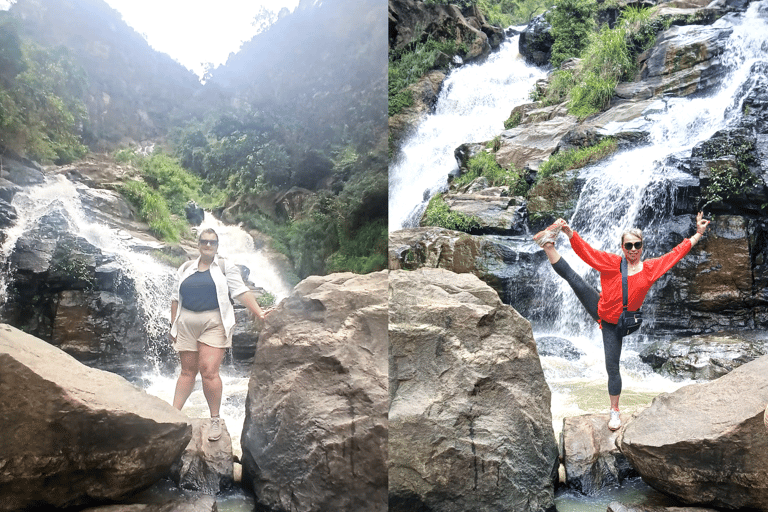 ELLA Lipton Seat Tea Test & Pluck 9Arch, Waterfalls, & Food Lipton's Seat, Little Adam Peak, 9 Arch, Ravana Waterfalls