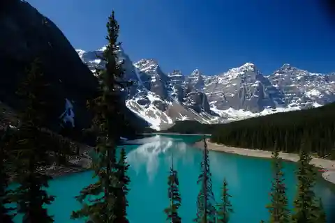 Moraine Lake (Canoe Optional) Lake Louise, Vermilion Lakes