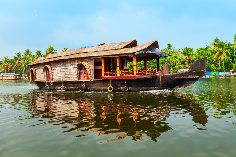 Kochi Excursión de 1 noche en crucero en barco por los remansos de Alappuzha