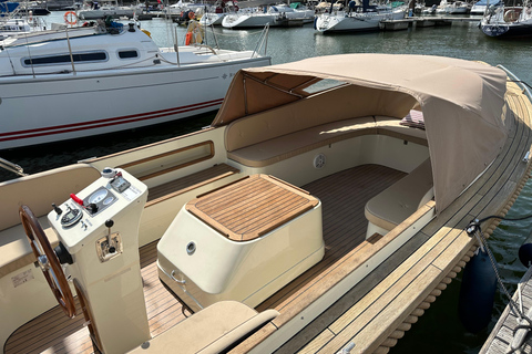 Lisbon Exclusive Sunset Cruise – Pizza, Open Bar & Dolphins Lisbon: Sunset Cruise–Pizza, Open Bar & Dolphins 2h