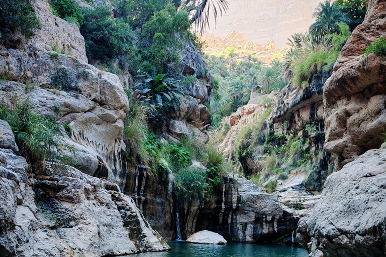 Muscat: avventura di canyoning nel Wadi Mibam con discesa in corda doppia