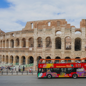 Rome: City Sightseeing Hop-on Hop-off Bus with Audioguide