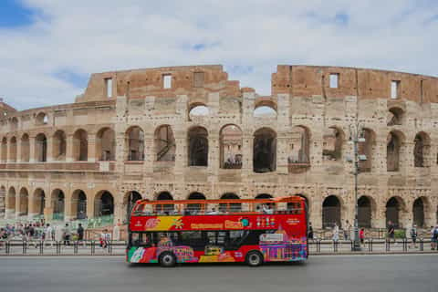 Rome: City Sightseeing Hop-on Hop-off Bus with Audioguide