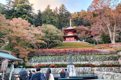 Osaka : Visite guidée du temple Katsuo-ji (Feuilles d&#039;automne)