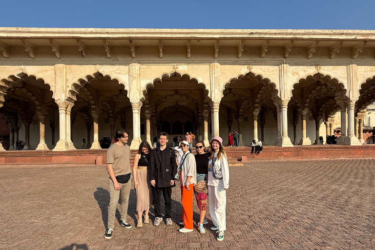 Delhi: Taj Mahal Sunrise & Agra Private Tour with Guide Car + Tour Guide only