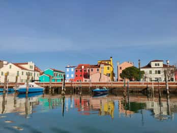Tur till Pellestrina i en typisk lagunbåt från Chioggia