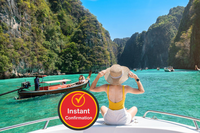 Phuket: Phi Phi & Khai Island Island, Maya Bay with Lunch Pickup from Patong, Kata, Karon and Phuket town area