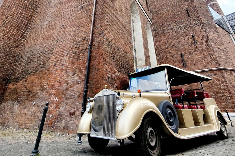 Danzig: VIP Stadtführung Golf Cart 2h+Gradowa Hill View PointDanzig: VIP City Sightseeing Tour Golf Cart 2h+Gradowa Hügel