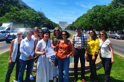 Bucarest : visite à pied de 3 h des reliques du communisme