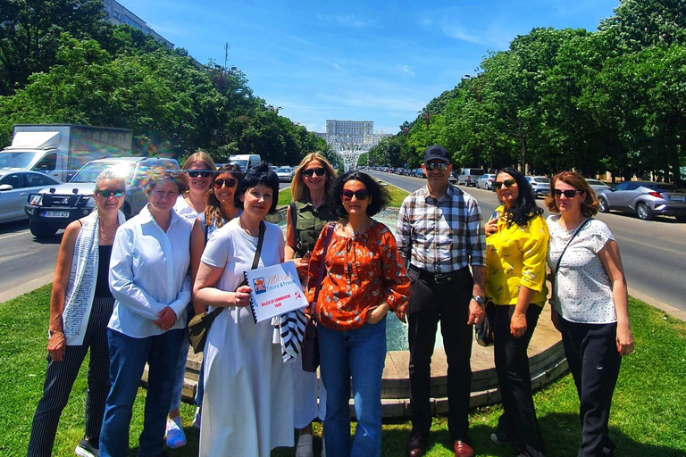 Bucarest : visite à pied de 3 h des reliques du communisme