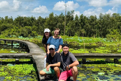 Depuis Ho Chi Minh Ville : Excursion d&#039;une journée au village flottant de Tan Lap