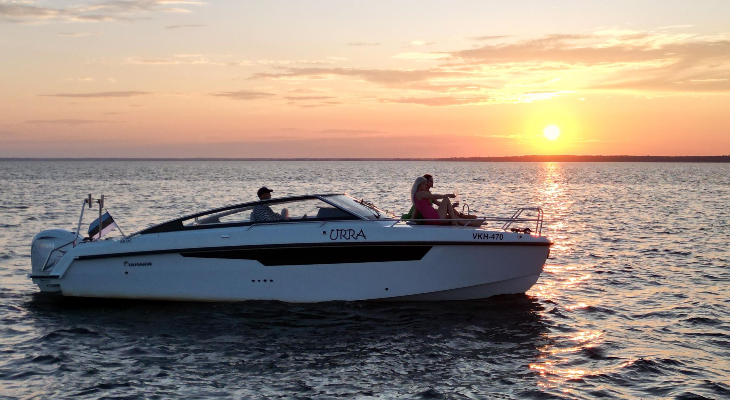 Pärnu: Bootsfahrt auf dem Fluss und in der Bucht mit Sonnenuntergangsoption