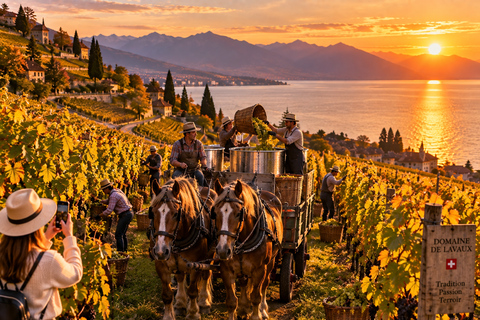 Geneva: Swiss Autumn Beauty Lausanne & Lavaux Private Tour