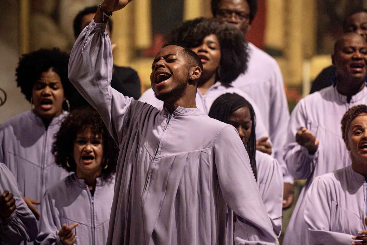 Concerto gospel all'American Cathedral di Parigi