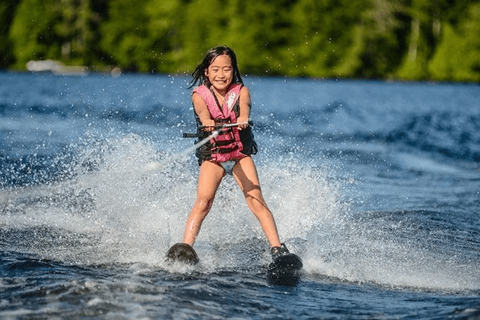 Waterskiën in Havenstad