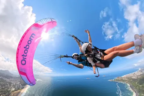 Rio de Janeiro: paragliding