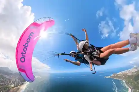 Rio de Janeiro: paragliding