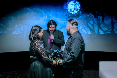 Las Vegas: Ceremonia ślubna w nawiedzonym domu + zdjęcia