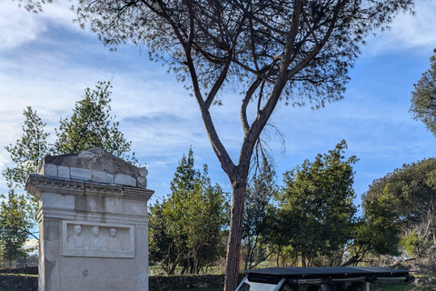 Rome: Appian Way, Catacombs and Aqueducts Golf Cart Tour