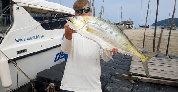 Krabi: Game Fishing by French & Spanish Guide