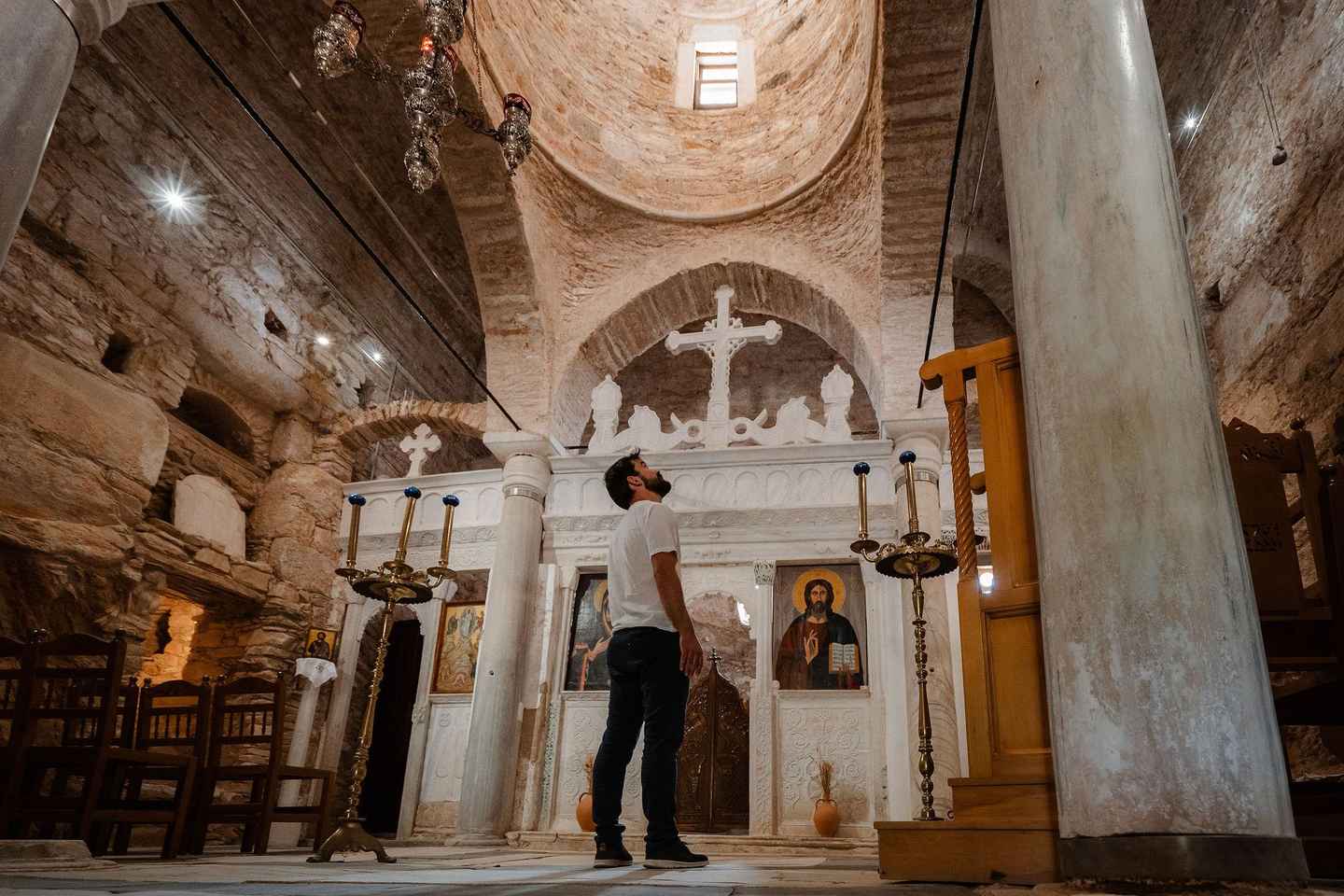 Naxos: Arfleifð og Bragðlaukaferð með Ostagerð