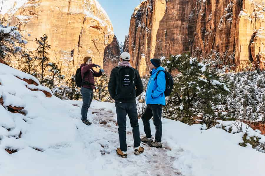 Von Springdale aus: 4-stündige Zion Canyon Scenic Hiking Tour. Foto: GetYourGuide