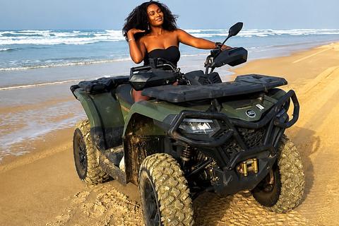 Lac Rose: Quad Biking and Canoe Ride on the Lake With round-trip transfer from Dakar