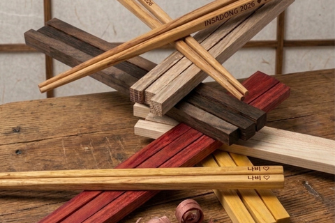 Seoul: Insa Traditional Chopstick-Making Workshop