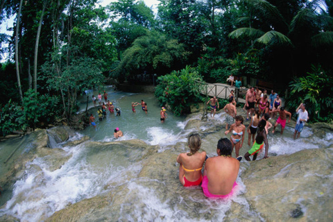 Montego Bay: Blue Hole, Secret Falls &amp; Dunn&#039;s River Fall Trip