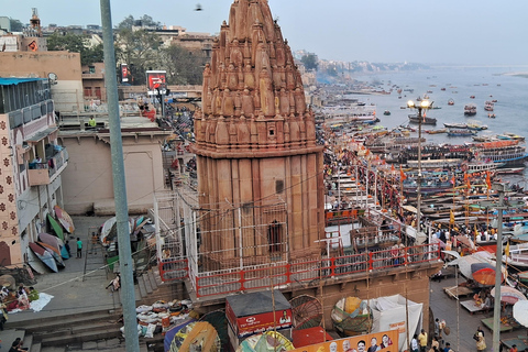 Manikarnika Ghat och Ganga Arti-tur