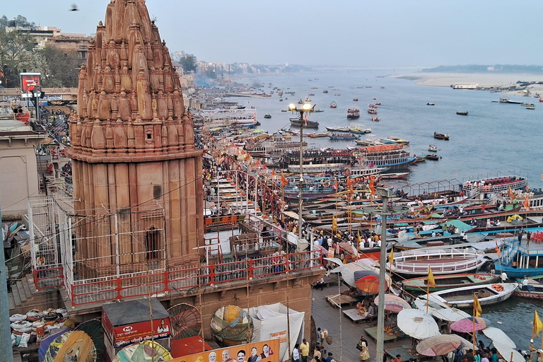 Manikarnika Ghat und Ganga Arti Tour