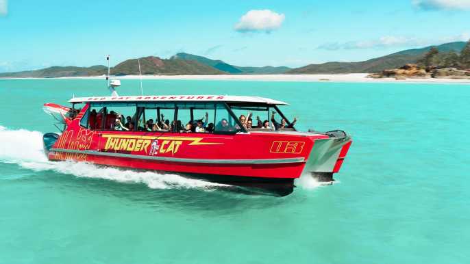 Airlie Beach: Whitehaven Full-Day Eco-Cruise with Lunch