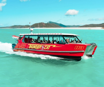 Airlie Beach: Whitehaven Full-Day Eco-Cruise with Buffet