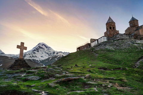 From Tbilisi: Kazbegi, Gudauri & Zhinvali Guided Group Tour