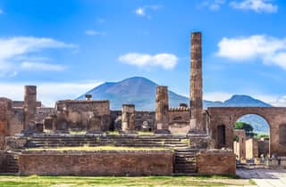 Salerno: Tagestour zum Vesuv und nach Pompeji mit Transfer