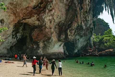 Krabi: tour delle 4 isole e del banco di sabbia di Thale Waek in motoscafo