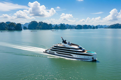Ha Long 3D2N Or 2D1N By A Luxury Cruise & Bathtub & Balcony Private Car Transfer & Private Guide & Shared Cruise in 3D2N