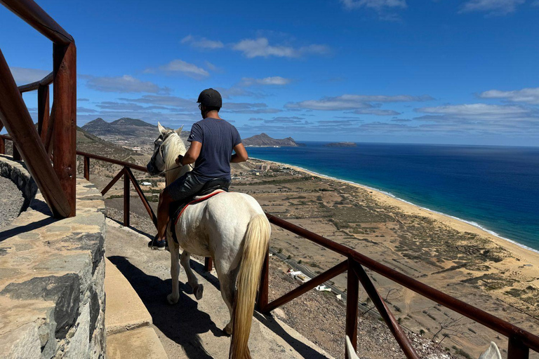 Isla de Porto Santo: Paseos a caballo180 min Aventura