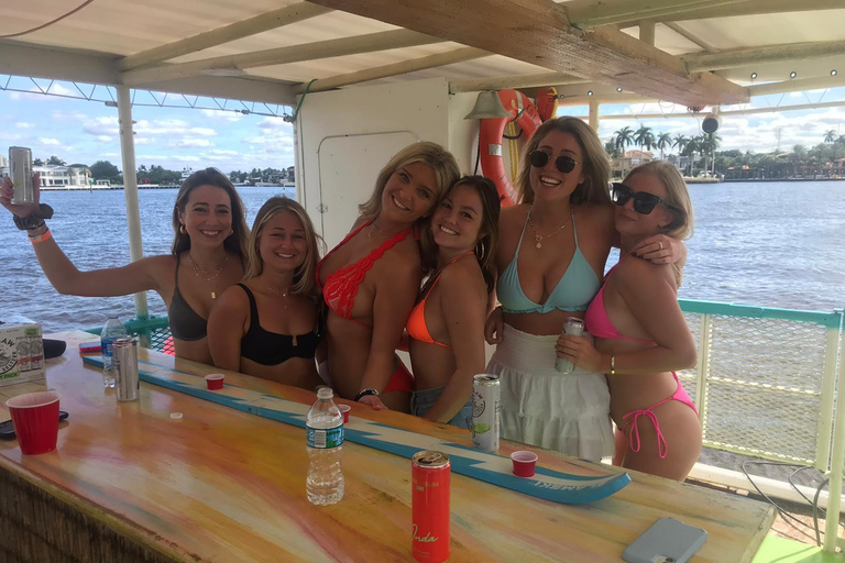 Fort Lauderdale Private Sandbar Swim & Party Boat (15-45) 4hr Large Private Party Boat