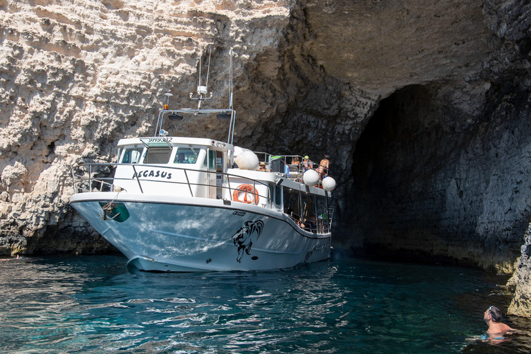 Mellieha: Two Bay Evening Cruise Including The Blue Lagoon