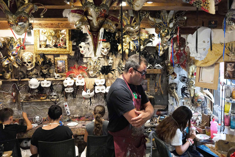 Venice: Carnival Mask Workshop & Prison’s Palace Tour
