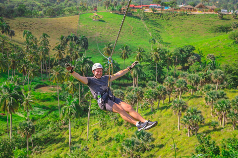 Aventures Combo : Zipline, Jungle Buggy et équitation