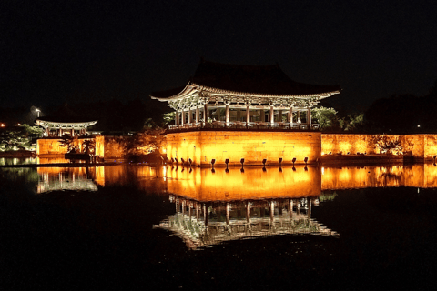 Au départ de Busan : visite du patrimoine UNESCO de Gyeongju avec vue nocturneGyeongju : départ de Busan pour une visite guidée du patrimoine de l&#039;UNESCO avec vue nocturne