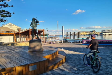 Passeio de bicicleta eléctrica em Fremantle 3 horas