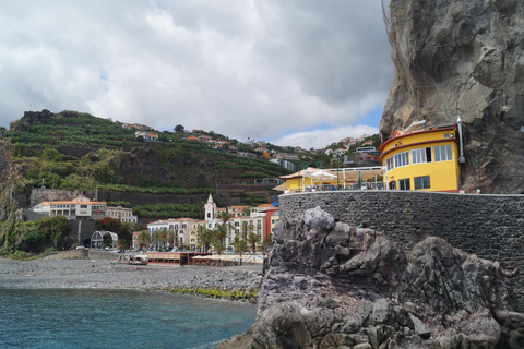 From Funchal: Levada Nova Hiking Tour with stopover at beach Nova friday