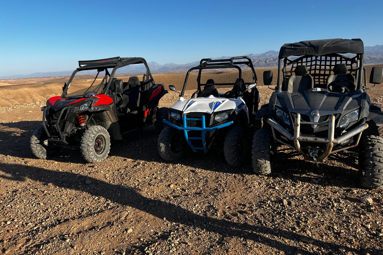Buggy Marrakech: Tour in buggy nel deserto di Agafay e spettacolo con cena1 Buggy ( 1 ora ) per 2 persone senza cena