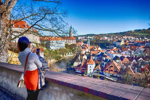 Van Praag: dagexcursie naar Český Krumlov
