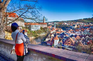 Von Prag: Ganztagesausflug nach Český Krumlov