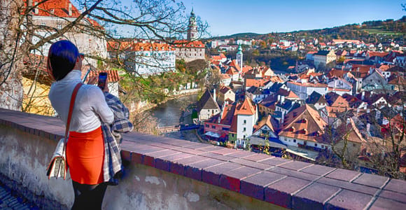 Von Prag: Ganztagesausflug nach Český Krumlov