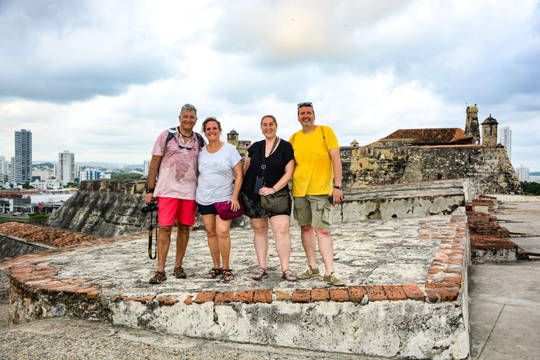 Excursão a pé gratuita ao Castelo de San Felipe de Barajas em Cartagena